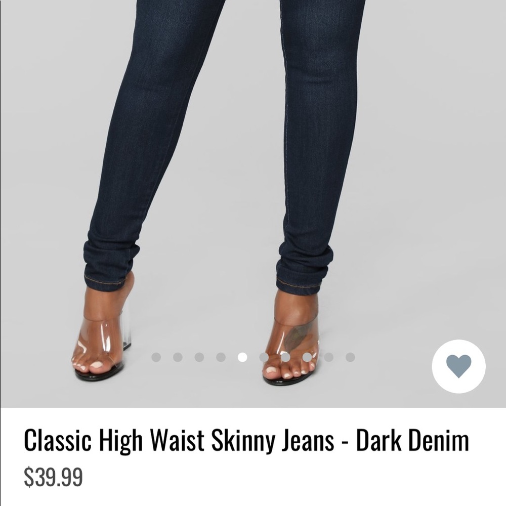🤩Fashion Nova- High waisted Skinny Jeans - Picture 4 of 4